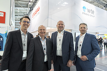 From right to left: Reinhard Bodner, Christian Sadleder, Norbert Hofmann, and Christian Zoller.