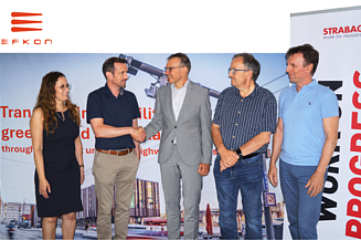 Auf dem Bild von links nach rechts: Karin Bürger, Gerhard Glatz, Wolfgang Glas, Christoph Lechleitner, Andreas Weiss   