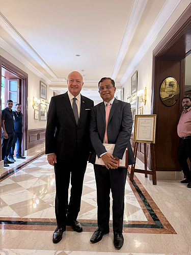 Strengthening international partnerships: Key Austrian and Indian representatives meet in Vienna to discuss strategic cooperation in infrastructure and future mobility.